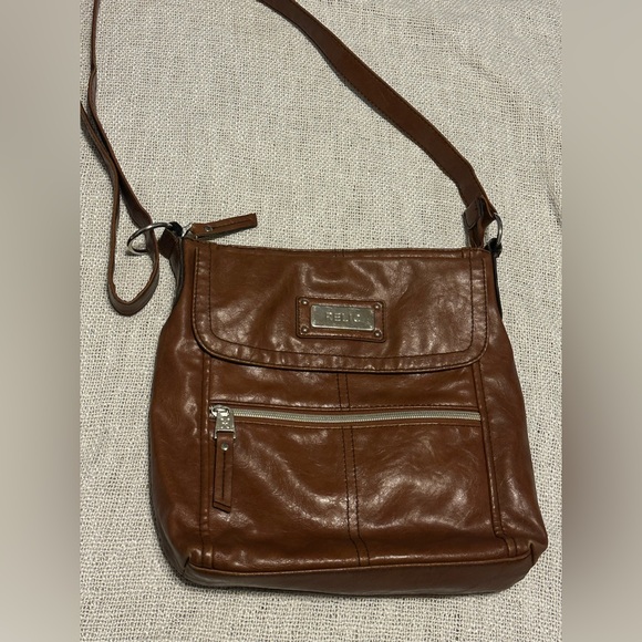 Relic Leather Messenger Bag - Picture 1 of 8